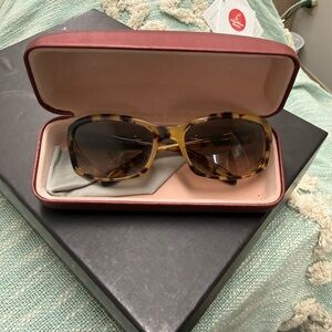 Ralph Lauren Tortoiseshell Sunglasses with Brown Gradient Lenses